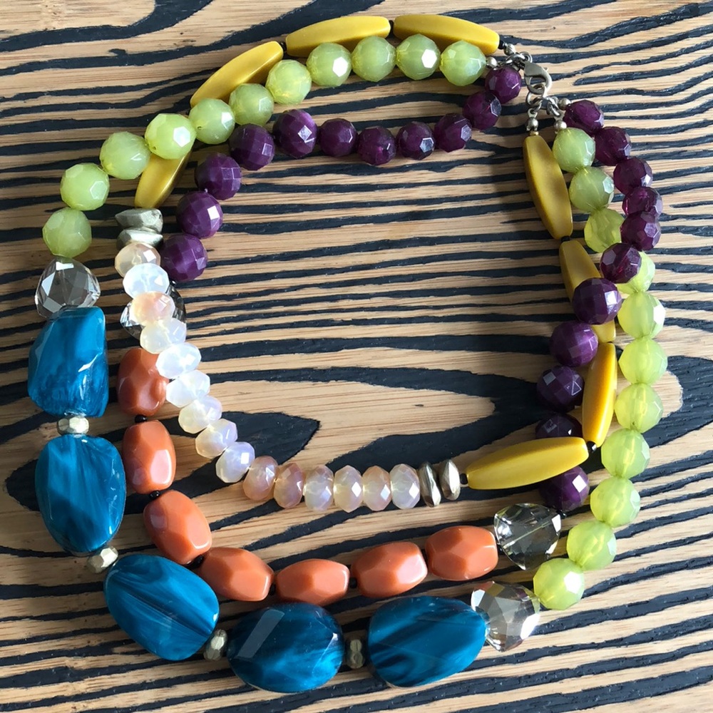 Anthropologie Beaded Necklace